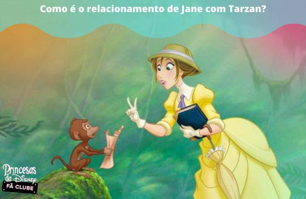 Como é o relacionamento de Jane com Tarzan?