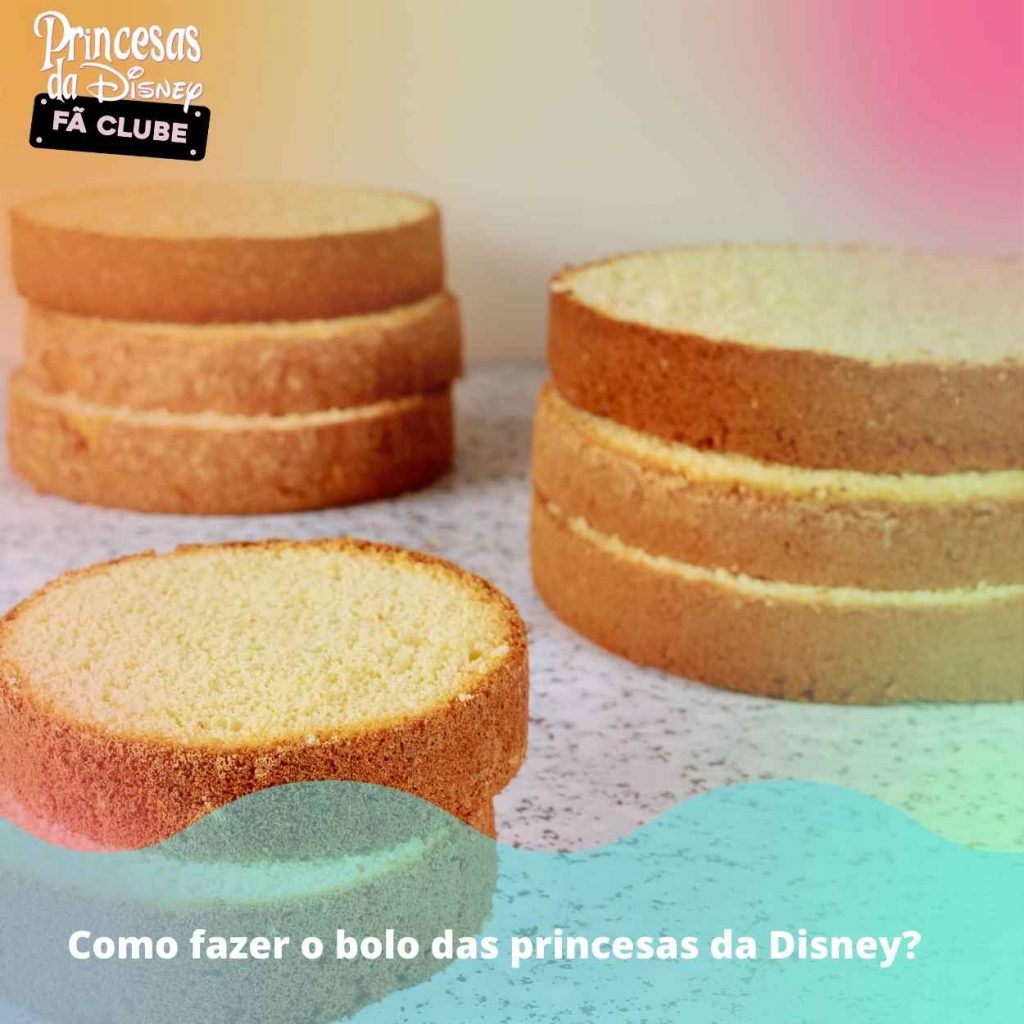 Como fazer o bolo das princesas da Disney? 